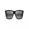 Maui Jim Men's Cruzem Sunglasses, Black Gloss Neutral Grey, 57mm EU