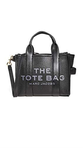 Marc Jacobs Woman's Borsa The Marc Jacobs The Leather Mini Traveler Tote Bag In Pelle Nera Black