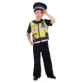 Amscan Boy's Sustainable Police Child Fancy Dress Costume, Size 3-4 Years