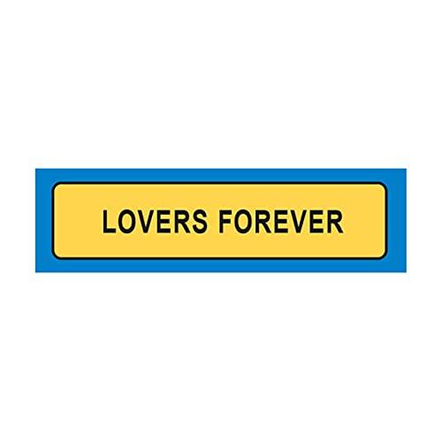 Miko LIC Plates Lovers Forever Keyring