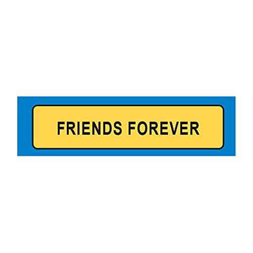 Miko LIC Plates Friends Forever Keyring