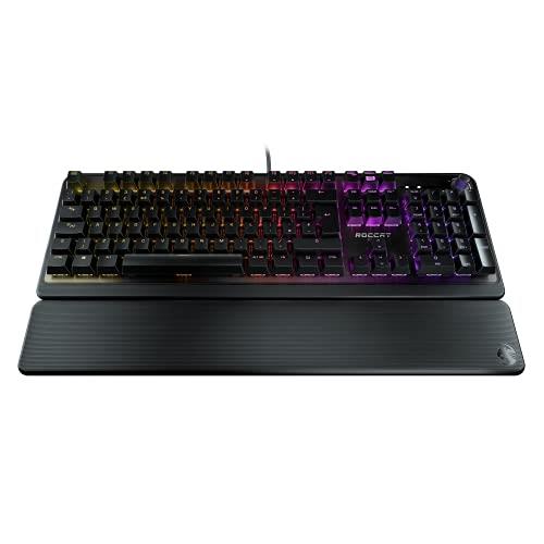 Roccat Pyro - Mechanical Gaming Keyboard with RGB Lightning (UK Layout), Black