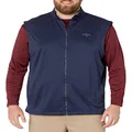 Callaway Men's High Gauge Fleece Zippered Sleeveless Golf Vest