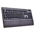Thermaltake Gaming W1 Wireless Gaming Keyboard Cherry MX Blue Switch Titanium Gray with Black,GKB-WOW-BLSNUS-01
