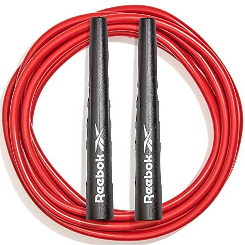 Reebok Premium Skipping Jump Rope, Length 280cm, Black/Red