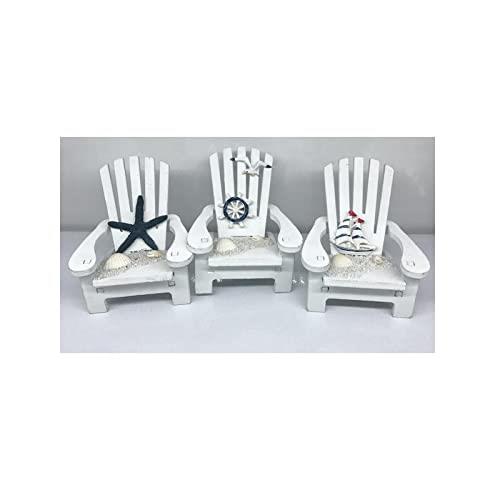 Lylac Sea Wood Miniature Chair, 9.5 x 10 cm Size