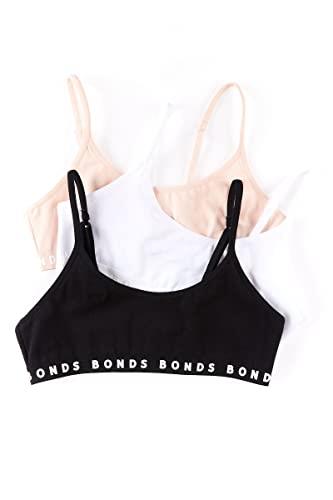 Bonds Girls’ Underwear Hispter Scoop Crop - 3 Pack, Pack 1 (3 Pack), 6/8
