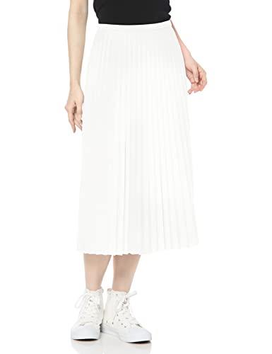 Lacoste JF8050L Women's Pleated Skirt, White, M