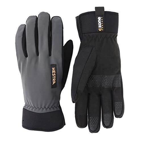 HESTRA CZone Contact Glove 5-Finger - Dark Grey 10