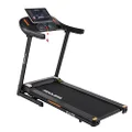 Endless Elite Treadmill for Home Use - 4HP Peak DC Motor 110 kg Max Weight Max Speed 14Km/hr 410mm Area Speakers Foldable with manual Incline