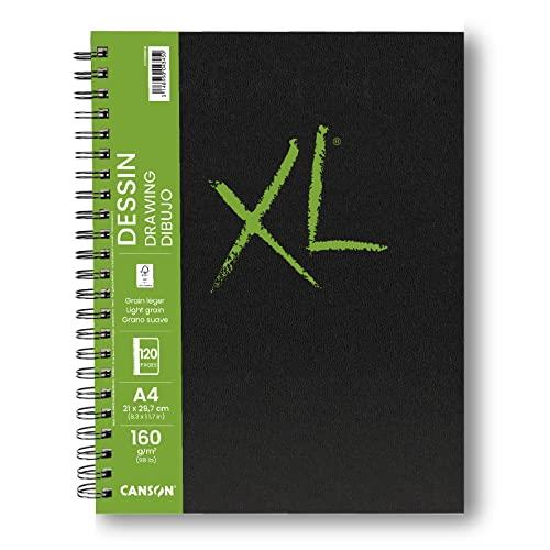 Canson XL 160 GSM Drawing Book, Size A4 (60 Sheet)