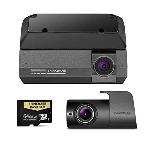 Thinkware F790D Full HD Front and Rear Dash Camera with Dual Band Wi-Fi, Built-in GPS, Night Vision and 64GB MicroSD Card