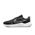 Nike Men's Downshifter 12 Running Shoe, Black White Dk Smoke Grey Pure, 7.5 US