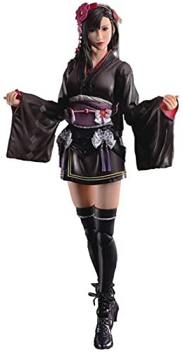 Square Enix Final Fantasy VII Play Arts Kai Tifa Lockhart Exotically Dress Ver Figure, Multicolor