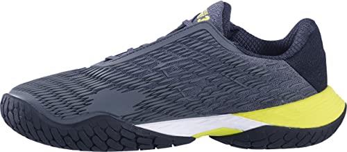 Babolat Propulse Fury 3 All Court Men's Tennis Shoes, Size 9, Grey/Aero