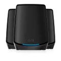 NETGEAR Orbi Whole Home WiFi 6 Tri-Band Mesh System (RBK863SB) | AX6000 Wireless Speed (Up to 6Gbps) | 3 Pack - Black
