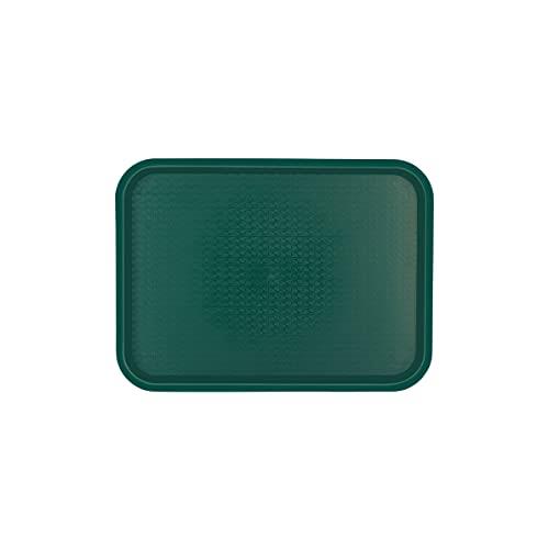 Chef Inox Polypropylene Plastic Tray, 300 mm x 400 mm Size, Green