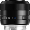 TTArtisan AF 27mm F2.8 Auto Focus Lens APS-C Camera Lens Compatible with for Sony E-Mount Mirrorless Cameras A5000 A5100 A6000 A6100 A6300 A6400 A6500 A6600 NEX-3 NEX-3N NEX-3R NEX-5T (Black)