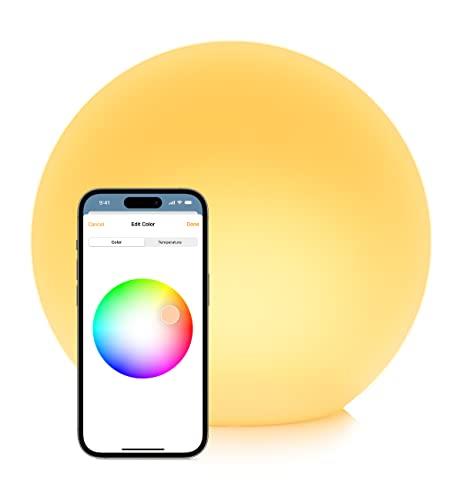 Eve Flare - Portable Smart LED Lamp with Apple HomeKit Technology, IP65 Water Resistance and Wireless Charging, Bluetooth & Thread