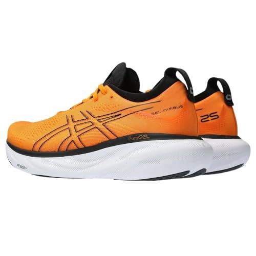 ASICS 1011B547-800 Gel-Nimbus 25 Sneaker Male Bright Orange/Black US 9