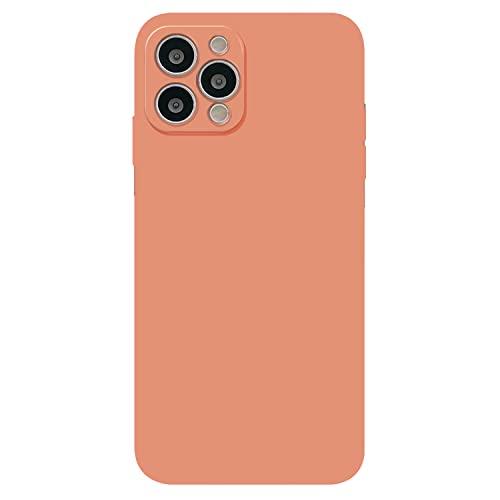 AUAJEFC is Specially Designed for Smart Phones. The Fashionable case Made of TPU Material is Suitable for iPhone 13promax-Begonia Color