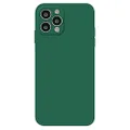 AUAJEFC is Specially Designed for Smart Phones. The Fashionable case Made of TPU Material is Suitable for iPhone 13pro-Blackish Green