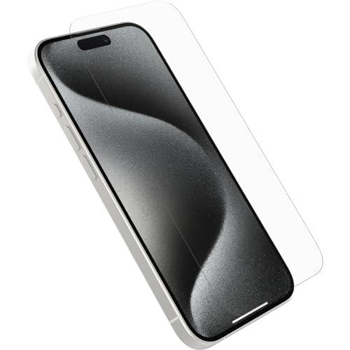 OtterBox Glass Apple iPhone 15 Pro (6.1") Screen Protector Clear ProPack - (77-93922), Drop+ Protection, Anti-Scratch, Flawless Touch,Reinforced Edges