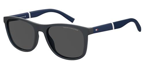 Tommy Hilfiger Men's TH 2042/S Sunglasses, Matte Blue