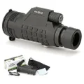 Whitby Gear 8x 42mm Monocular - Explore the Outdoors with Unparalleled Clarity - Compact, Waterproof, and Fog-Resistant - Ideal for Hiking, Birdwatching, and Wildlife Observation