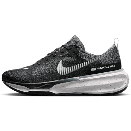 Nike Men's Invincible 3 Road Running Shoes (Black/White, us_Footwear_Size_System, Adult, Men, Numeric, Medium, Numeric_12)