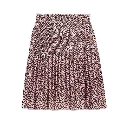 Like FLO Girl's Pleated Dot Skirt, Old Pink, Size 12 Years