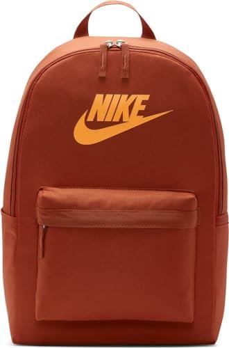 Nike Heritage Backpack, Rugged Orange/Rugged Orange/Sundial, 24 Litre Capacity