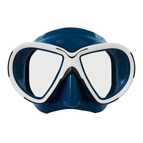 Aqualung Reveal X2 Diving Mask, Petrol/Black Frame, Clear Lens