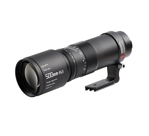 TTArtisan 500mm F6.3 Metal Bodied Telephoto Lens Compatible with Nikon F Mount - Black