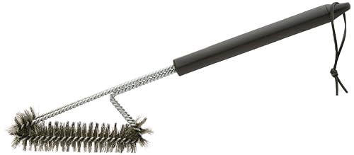 BBQ Buddy Double Grid Grill Brush - Grill Grate Cleaner and Grill Brush for Outdoor Grill - Powerful Wire Brush with Long Handle