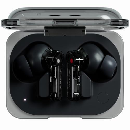 Nothing Ear (a) Earbuds Black, with ChatGPT Integration, 45 db ANC, Bass Enhance Algorithm, Up to 42.5 Hours Listening Time