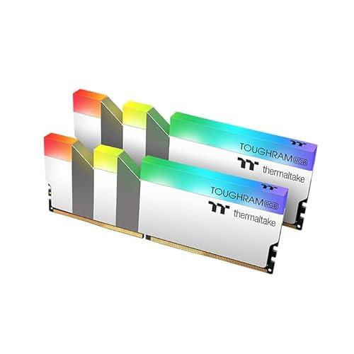 Thermaltake TOUGHRAM RGB 32GB (2 x 16GB) DDR4 3600MHz CL18 Memory Limited White Edition (New), R022D416GX2-3600C18B