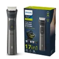Philips Multigroom Series 7000, 17-in-1 Head to Toe Trimmer, Chrome finish, Precision trimming comb, Self-sharpening metal blades, MG7940/85