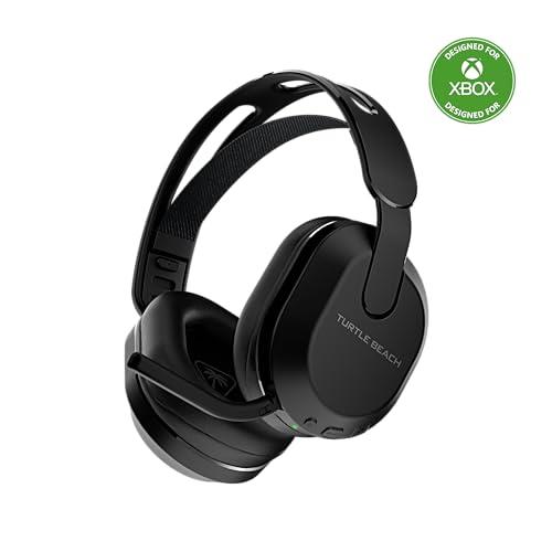 Turtle Beach Stealth 500 Wireless Gaming Headset Licensed for Xbox Series X|S, Xbox One & Works via Bluetooth with PC, Switch & Mobile – 40-Hr Battery, Memory Foam Cushions, Flip-to-Mute Mic – Black