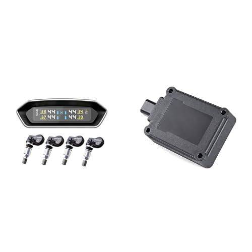 Oricom Bundle: TPS10-4I Real Time Tyre Pressure Monitoring System Including 4 Internal Sensors and RP10 Repeater to Suit TPS10 System