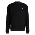 adidas Golf Men's Core Crew Pullover Sweatshirt, 2X-Large Black