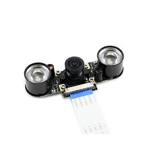 8MP IMX219-160IR Camera Compatible with NVIDIA Jetson Nano and Raspberry Pi Compute Module 3/3+, 160 Degree FOV Infrared Night Vision 3280×2464 Resolution
