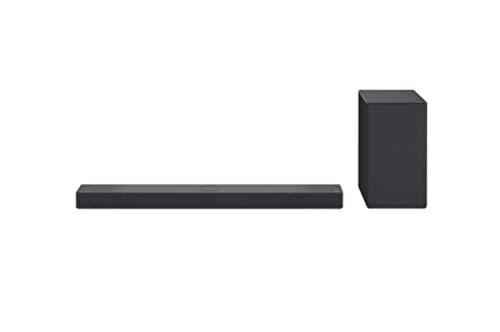 LG SC9S 3.1.3CH 400W Dolby Atmos Wi-Fi Soundbar, Black