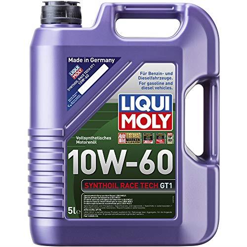 LIQUI MOLY Synthoil Race Tech GT1 10W-60 | 5 L | Fully synthetic engine oil | SKU: 8909