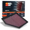 K&N 33-3051 Panel Air Filter for 2022 BMW 430i 2.0L L4 Gas