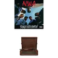 Crosley Voyager Portable Bluetooth Turntable (Brown Croc) and N.W.A. - Straight Outta Compton [Bundle]