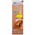 Norton Timber Sandpaper Assorted 5-Pieces, 108 x 372 mm Size