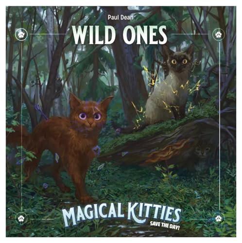 Atlas Games Magical Kitties Save The Day Hometown Wild Ones Board Game