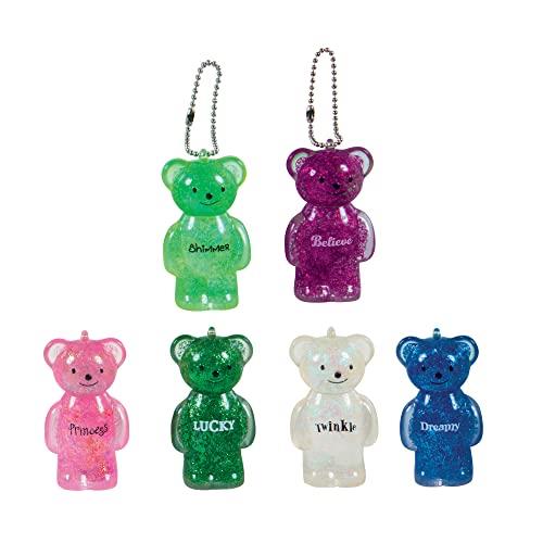 Raymond Geddes Assorted Jelly Bears Keychain Set (Pack of 24)