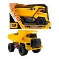 CAT Construction Toys, Power Haulers 2.0 Dump Truck, Realistic Lights and Sounds, Motion Drive Technology, Working Features, & Realistic Construction Experience.